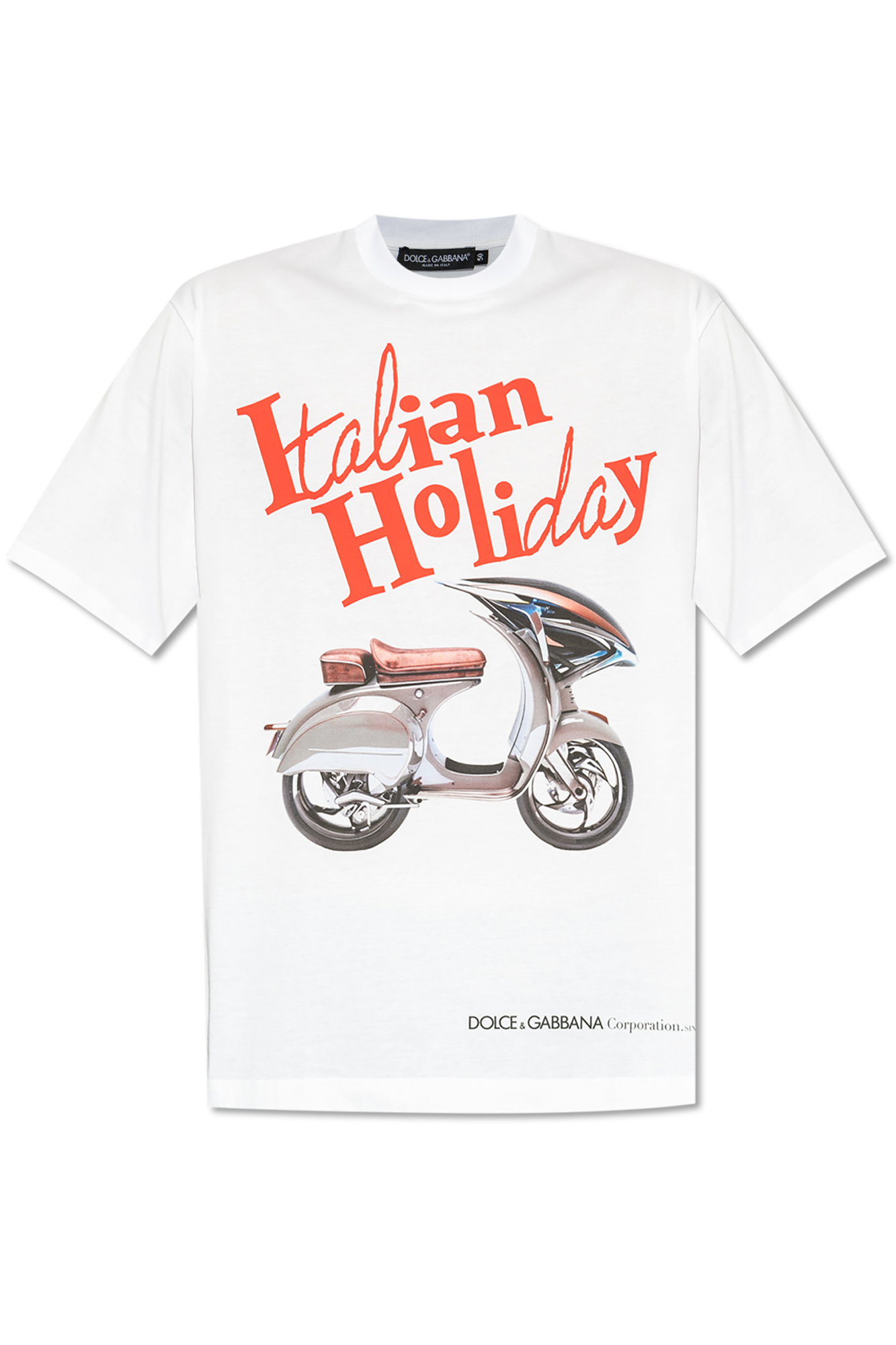 White Printed T-shirt Dolce & Gabbana - Vitkac Canada